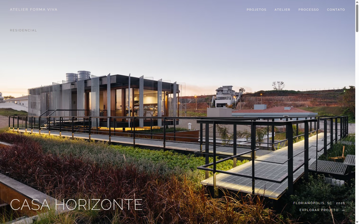 Atelier Forma Viva — tela 3 do site
