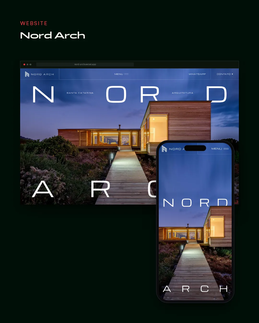 Nord Arch — mockup 3D desktop