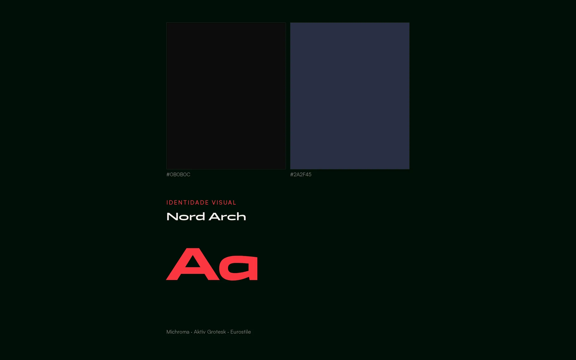 Nord Arch — tela 4 do site