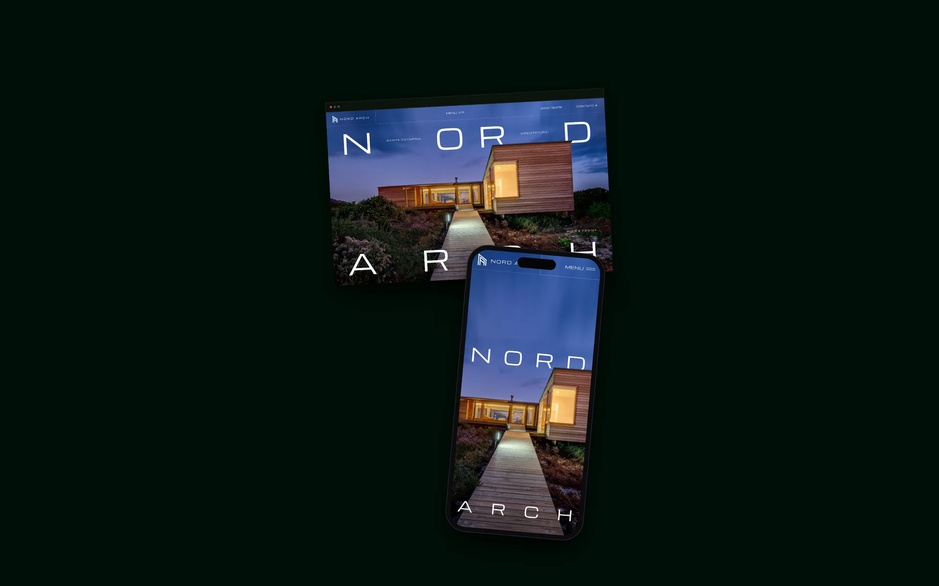 Nord Arch — tela 6 do site