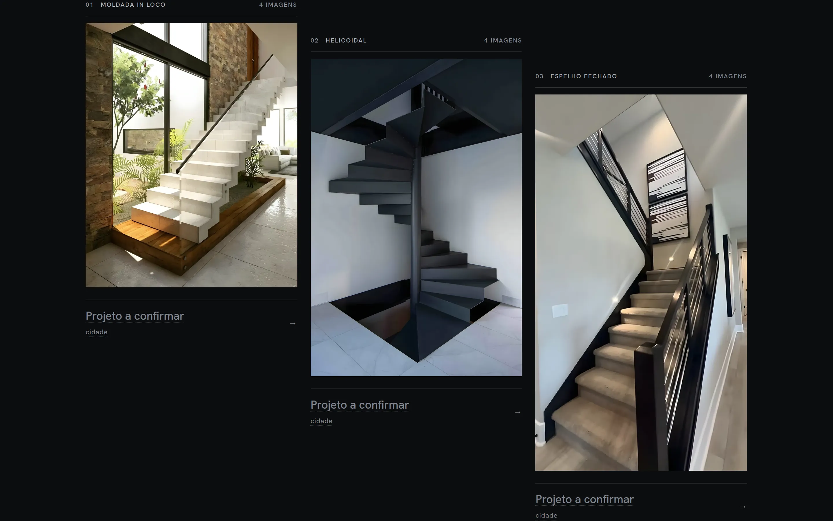 Stige — tela 3 do site
